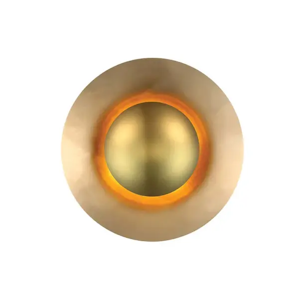 Blaze 12" LED Wall Sconce in Gold Leaf