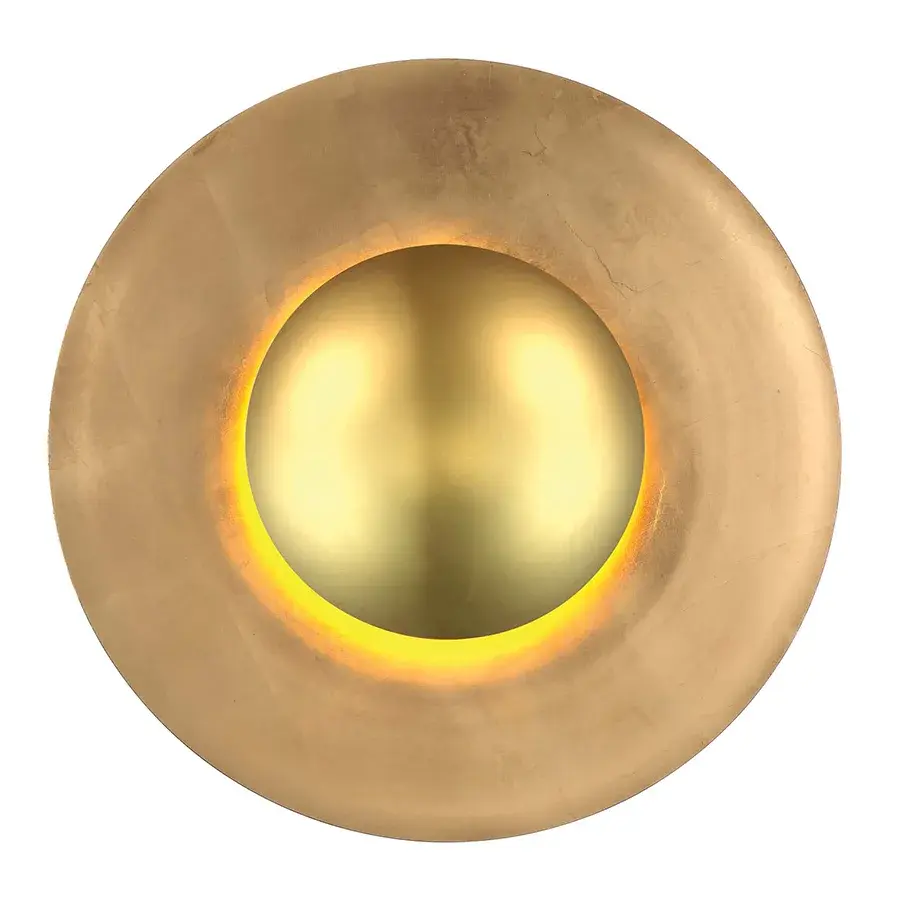 Blaze 24" LED Wall Sconce in Gold Leaf