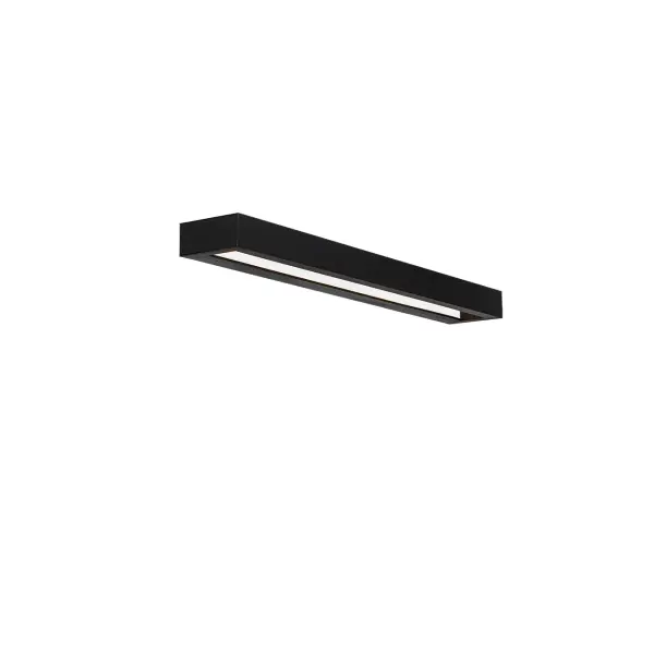 The Open Bar vanity light combines minimalist design with practical functionality. Its open frame design allows light to shine through while the CCT switch offers flexibility to adjust color temperature for your space.