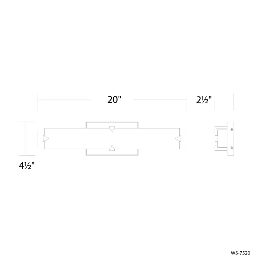 Carlisle 20" Bath Vanity Light