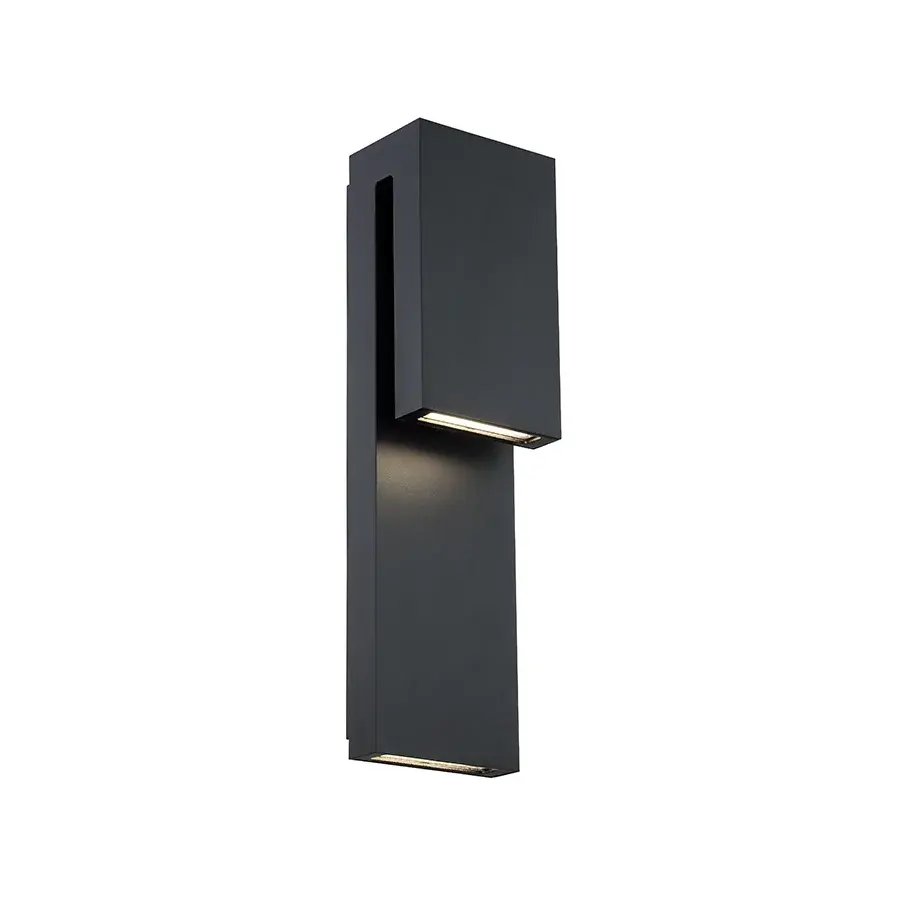 Double Down 18" LED Outdoor Wall Sconce