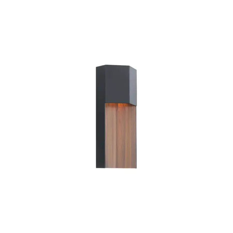 ADA-Compliant Modern Sconce with Warm Wood Accent