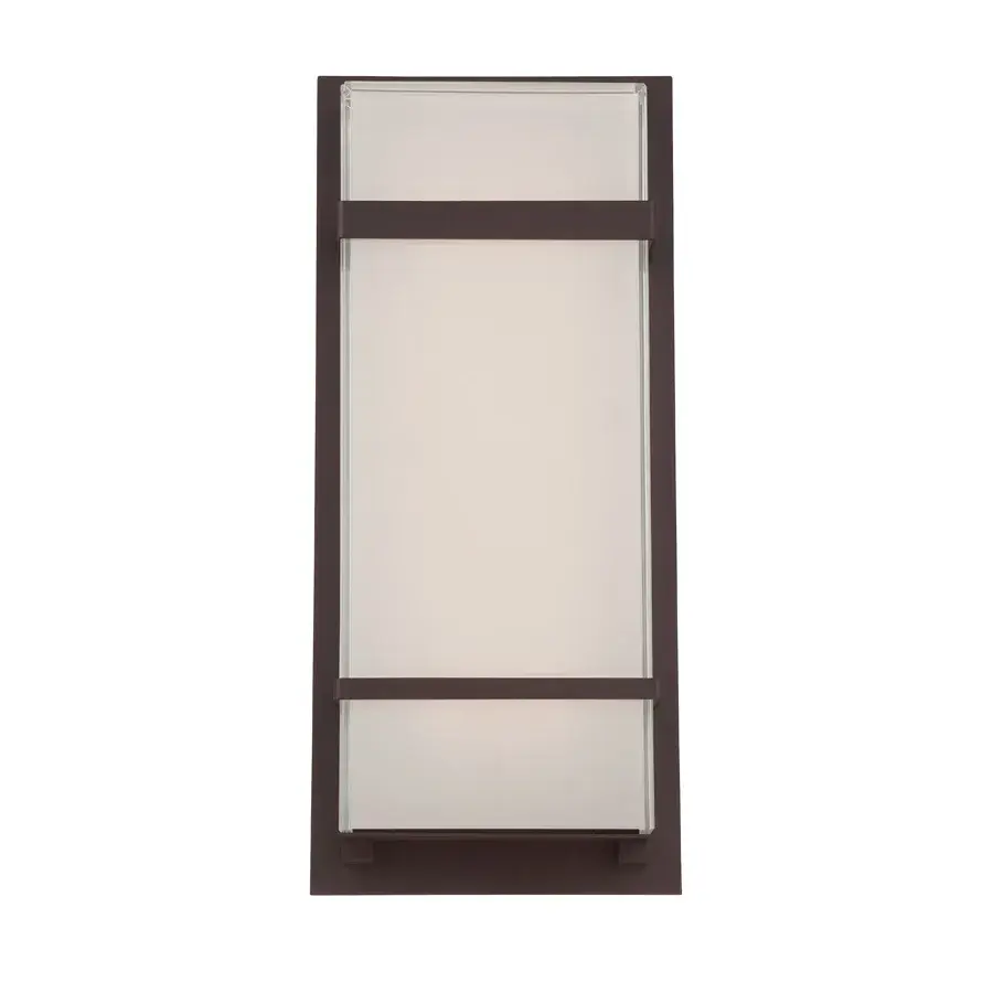 Sleek Modern Outdoor Sconce with Architectural Precision