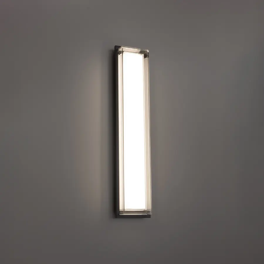 Sleek Modern Outdoor Sconce with Adjustable Color Temperature