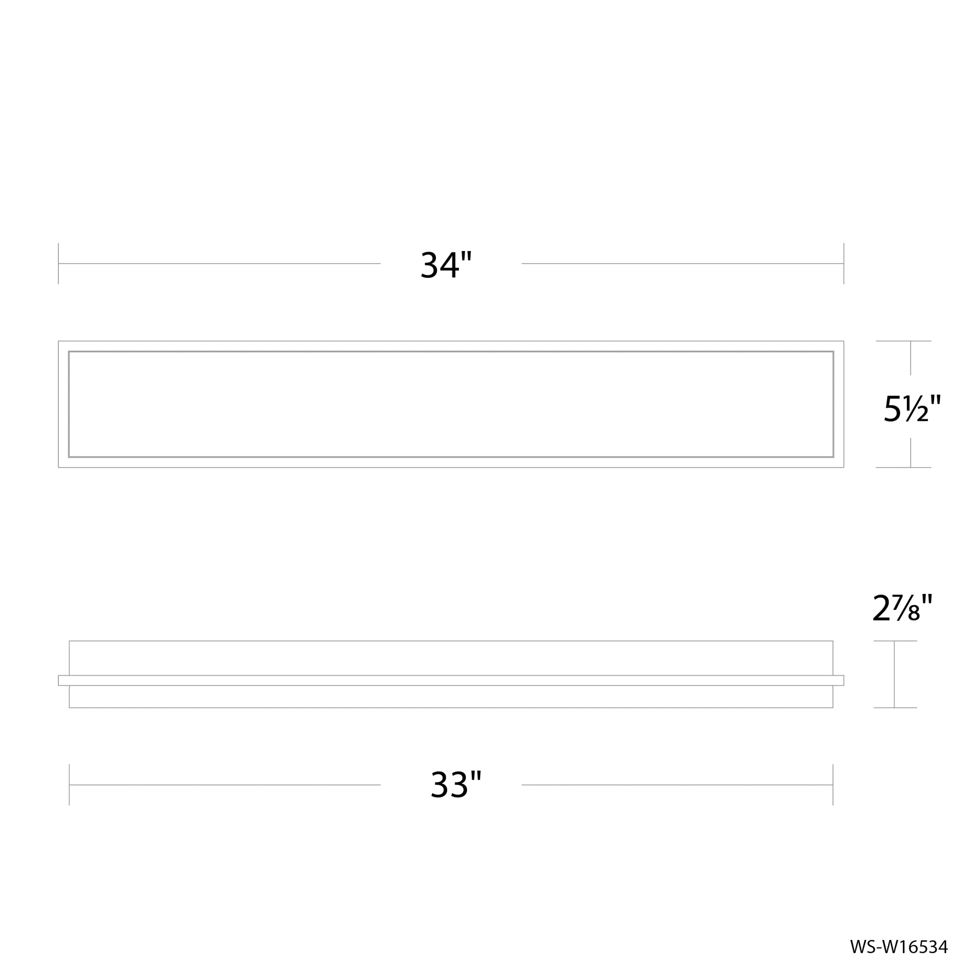 Ice Bar 34" Outdoor Wall Sconce