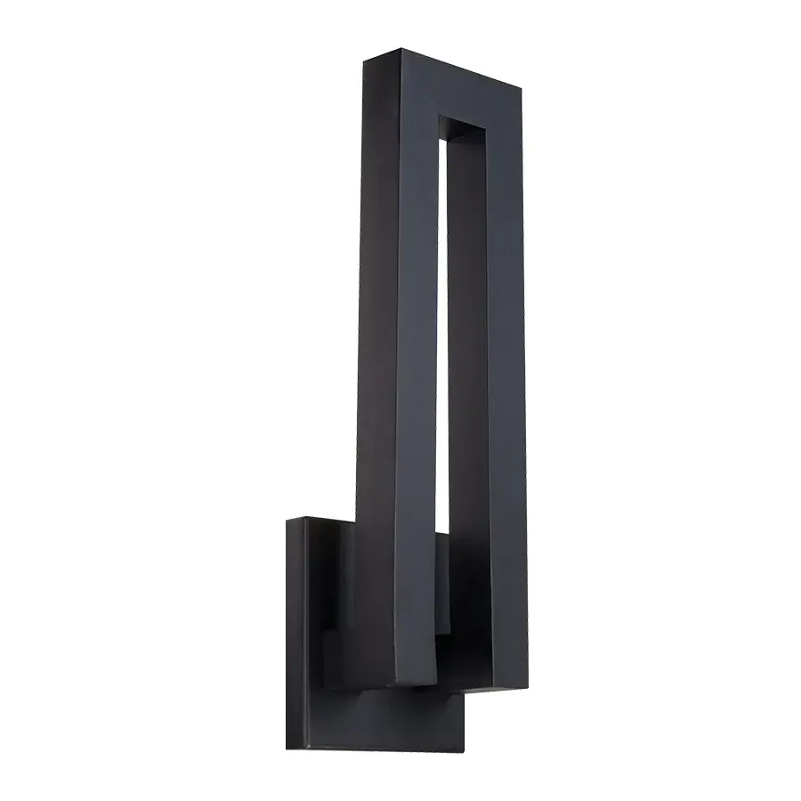 Sleek Modern LED Wall Sconce with Elegant Backlit Glow