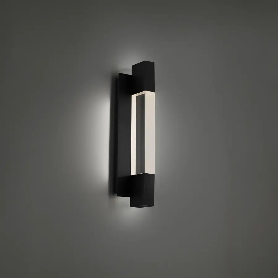 Sleek Modern LED Wall Sconce with Architectural Design
