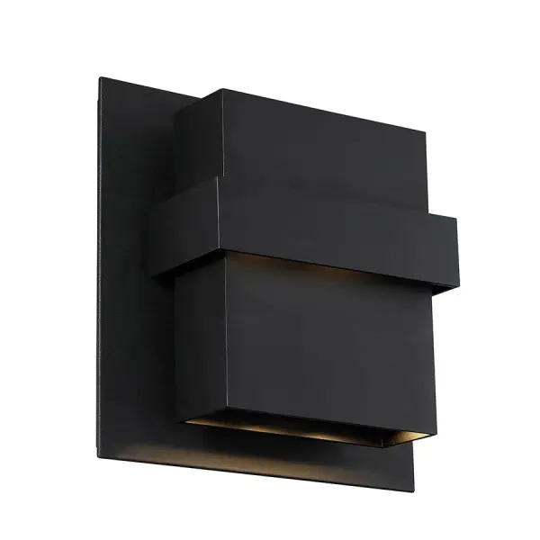 The Pandora wall sconce combines minimalist design with powerful LED performance. Its tiered form and dual illumination points deliver 1089 lumens with exceptional 90 CRI, perfect for creating sophisticated ambiance indoors or out.