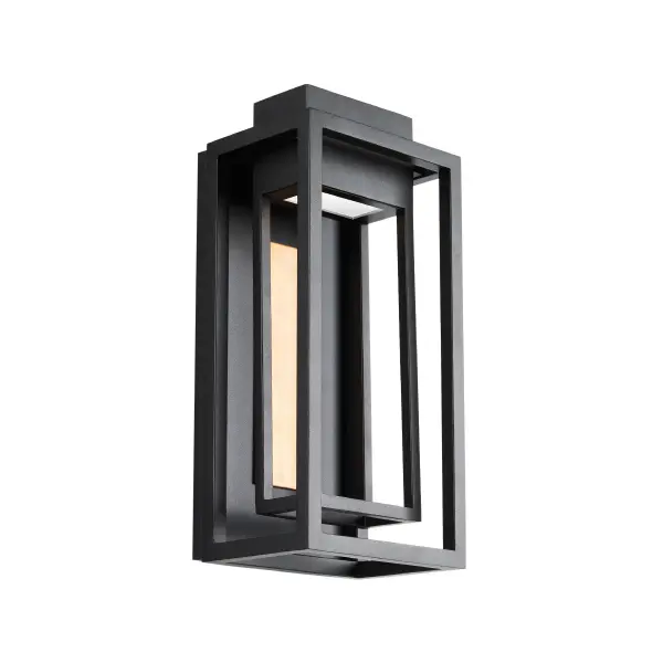 The Dorne wall sconce combines modern LED efficiency with timeless mixed-metal styling. Its indirect lighting creates a soft, welcoming ambiance perfect for entryways and outdoor spaces, while durable aluminum construction ensures longevity.