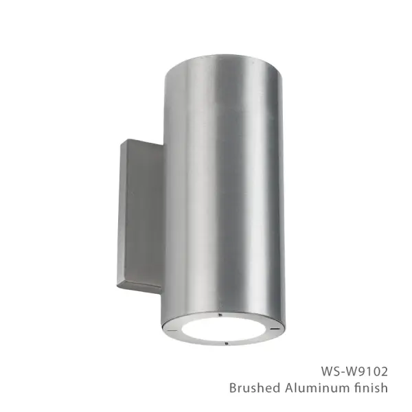 The Vessel outdoor wall sconce combines minimalist design with exceptional LED performance, delivering 2,334 lumens from a compact 8-inch fixture. Its die-cast aluminum construction and neutral finish make it versatile for modern exteriors.