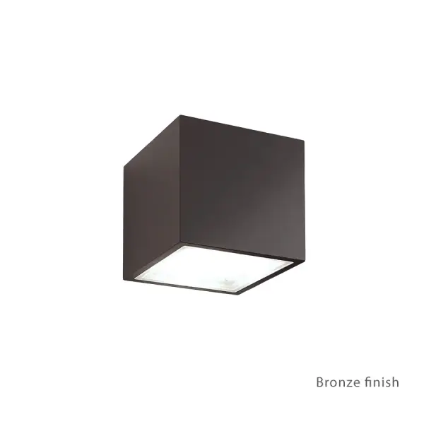 Bloc 6" LED Outdoor Wall Sconce Light