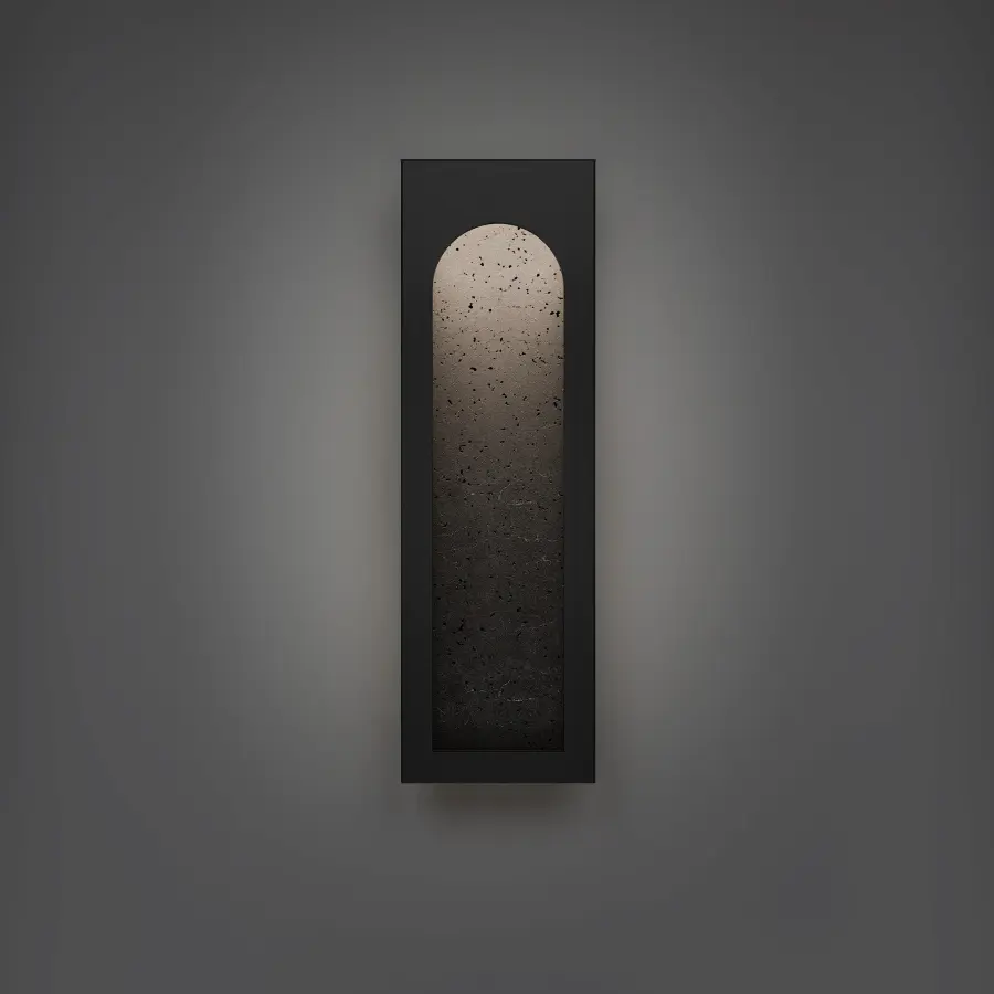 Cadey 24" LED Outdoor Wall Sconce Lantern - Image 3