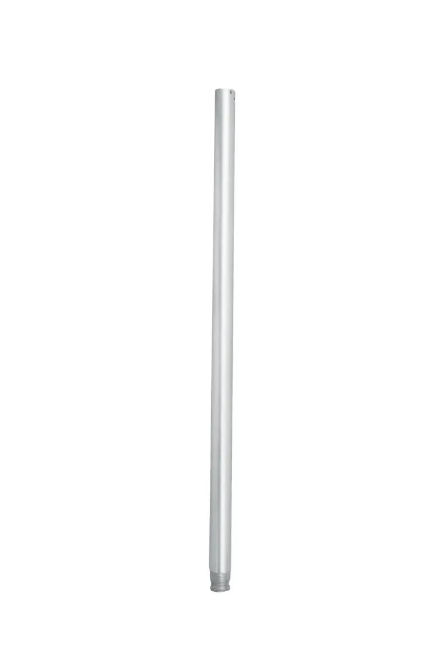 24" Ceiling Fan Extension Downrod in Brushed Aluminum