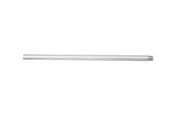 This heavy-duty steel downrod extends ceiling fans up to 60 inches, perfect for vaulted ceilings and commercial spaces. Wet-rated for outdoor use, field-cuttable for custom lengths, and available in multiple finishes to match any fan.