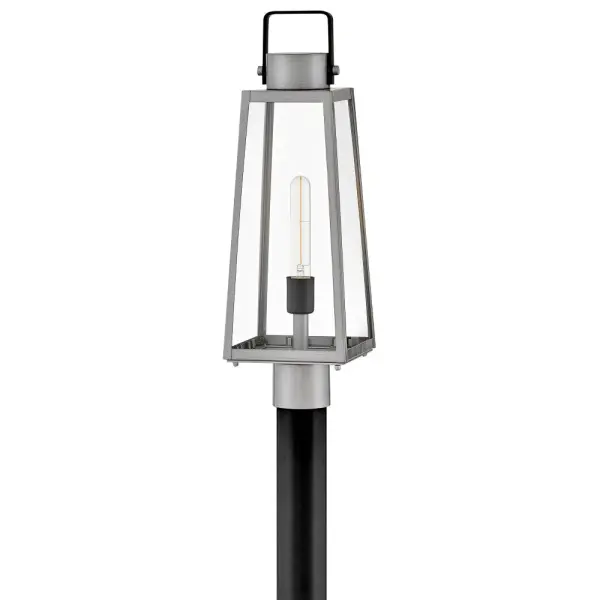 Hugh Large Post Mount Lantern - Image 3