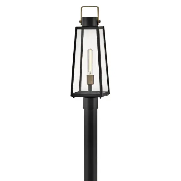 Hugh Large Post Mount Lantern - Image 1