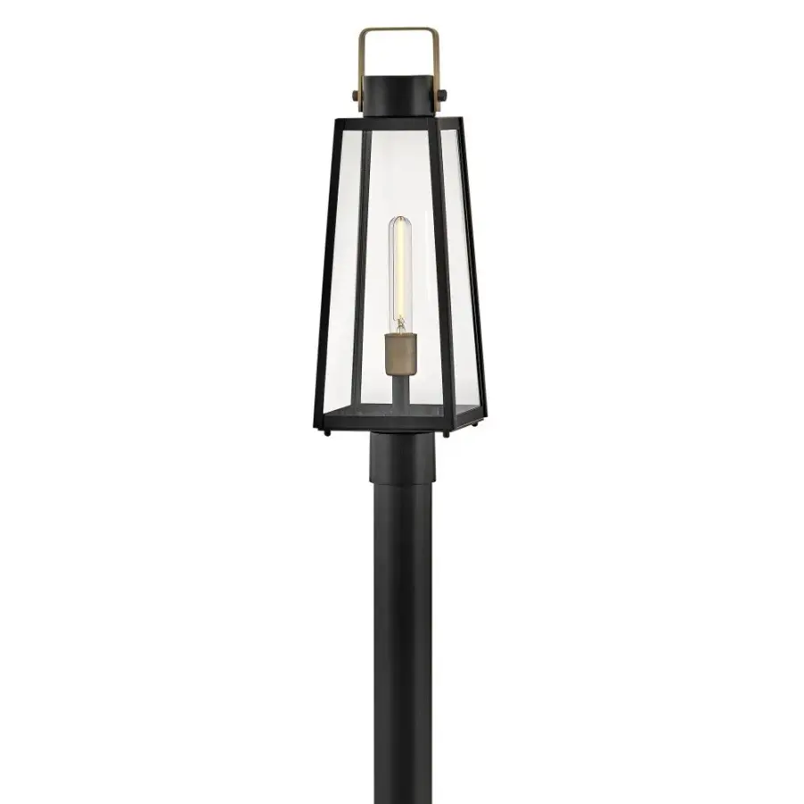 Hugh Large Post Mount Lantern - Image 1