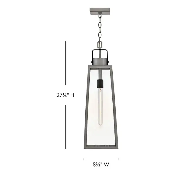 Hugh Large Outdoor Hanging Lantern - Image 2
