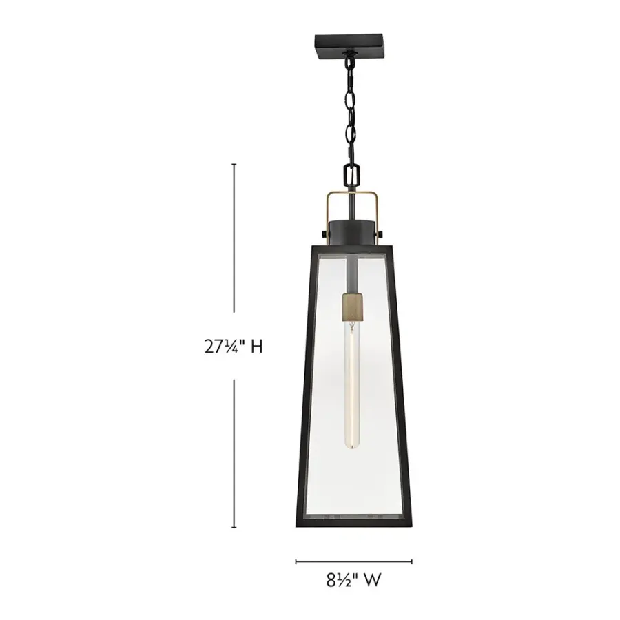 Hugh Large Outdoor Hanging Lantern - Image 2