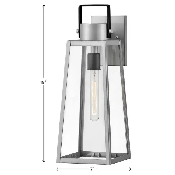 Hugh Medium Outdoor Wall Lantern - Image 4