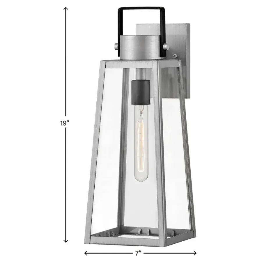 Hugh Medium Outdoor Wall Lantern - Image 4