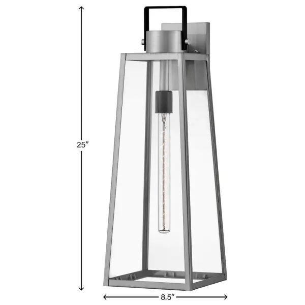 Hugh Large Outdoor Wall Mount Lantern - Image 4