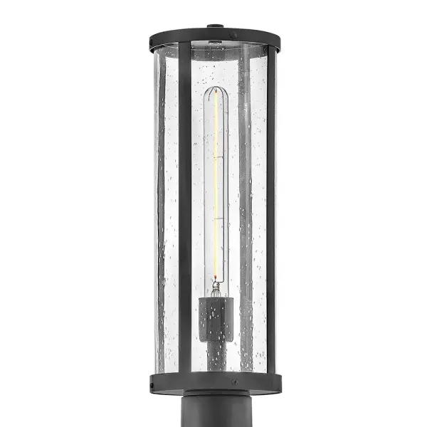 Classic Cylindrical Lantern Elevates Outdoor Curb Appeal - Image 3