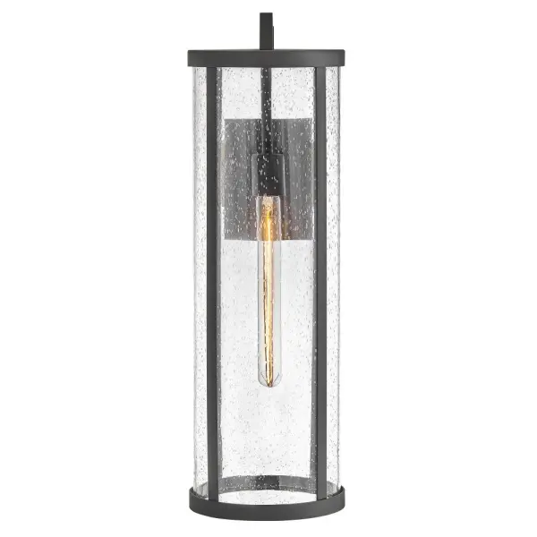Elegant Cylindrical Lantern Elevates Outdoor Curb Appeal - Image 4