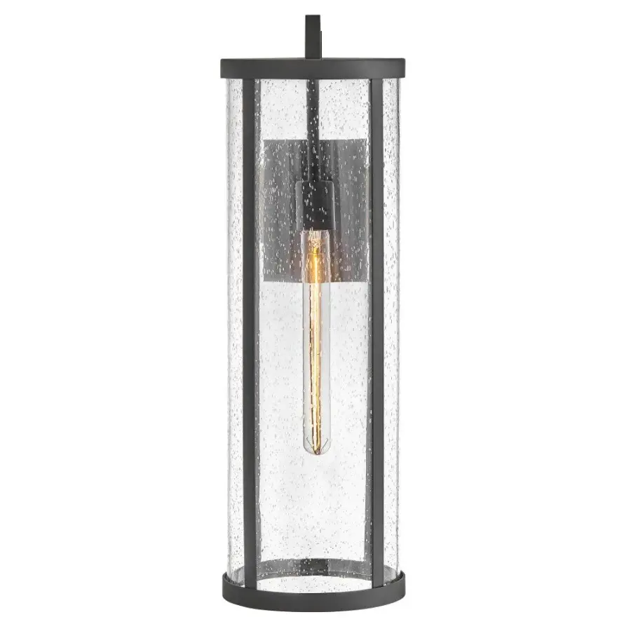 Elegant Cylindrical Lantern Elevates Outdoor Curb Appeal - Image 4