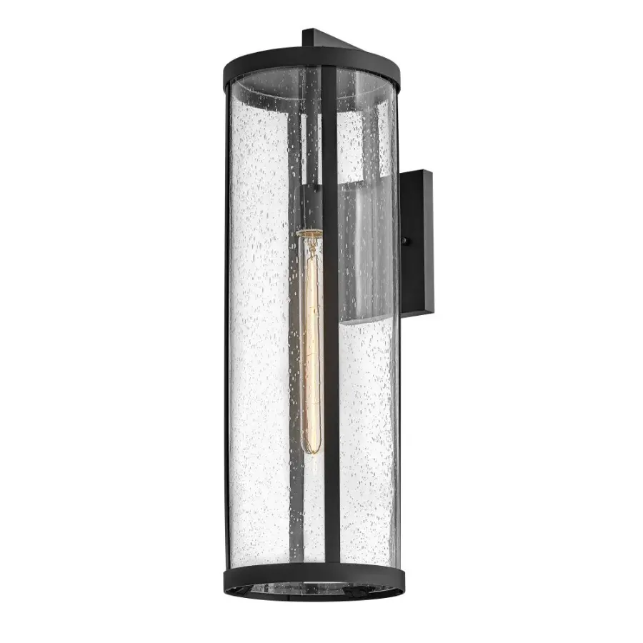 Elegant Cylindrical Lantern Elevates Outdoor Curb Appeal - Image 6