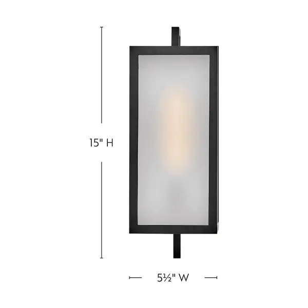 Sleek Transitional Lantern with Soft Frosted Glass Glow - Image 2