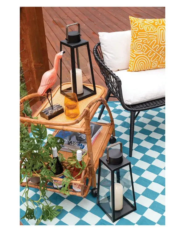 Hugh Medium Decorative Lantern - Image 3