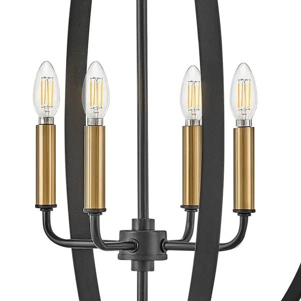 Cirque Medium Orb Chandelier - Image 4