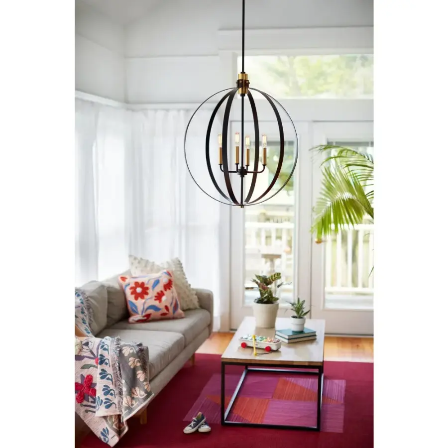 Cirque Medium Orb Chandelier - Image 8