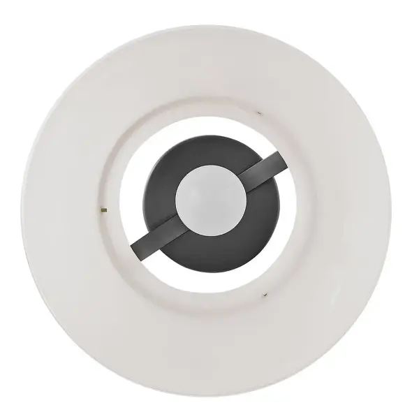 Tori Medium Semi-Flush Mount in Black - Image 2