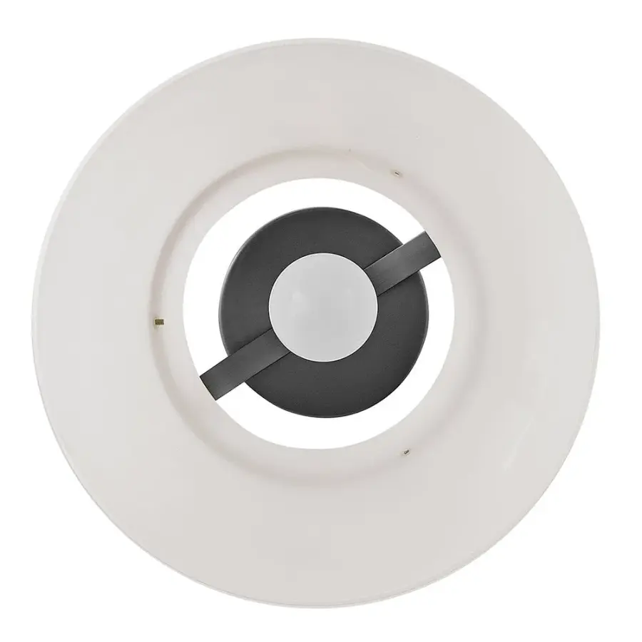 Tori Medium Semi-Flush Mount in Black - Image 2