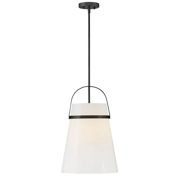 Tori Medium Pendant in Black - Image 1