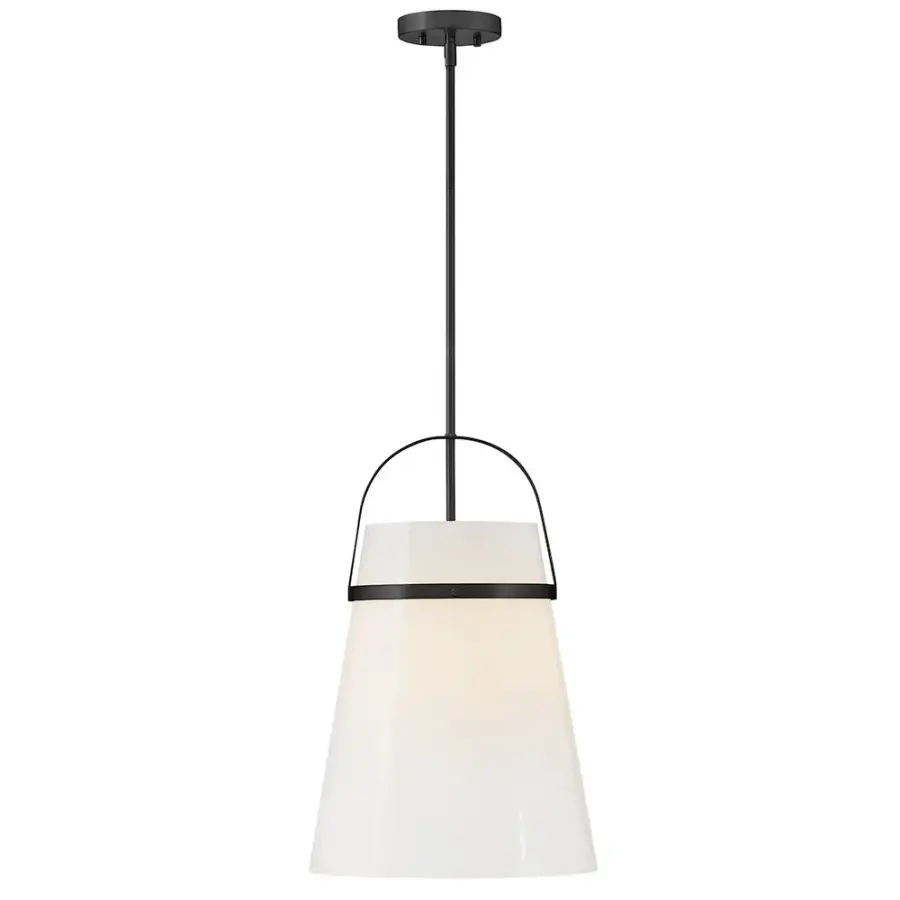 Tori Medium Pendant in Black - Image 1
