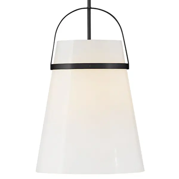 Tori Medium Pendant in Black - Image 3