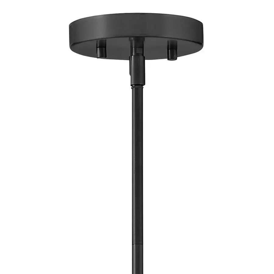 Tori Medium Pendant in Black - Image 5