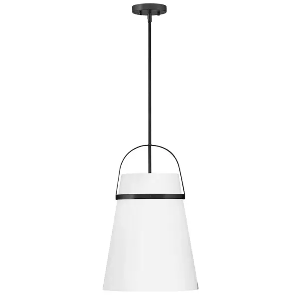 Tori Medium Pendant in Black - Image 7
