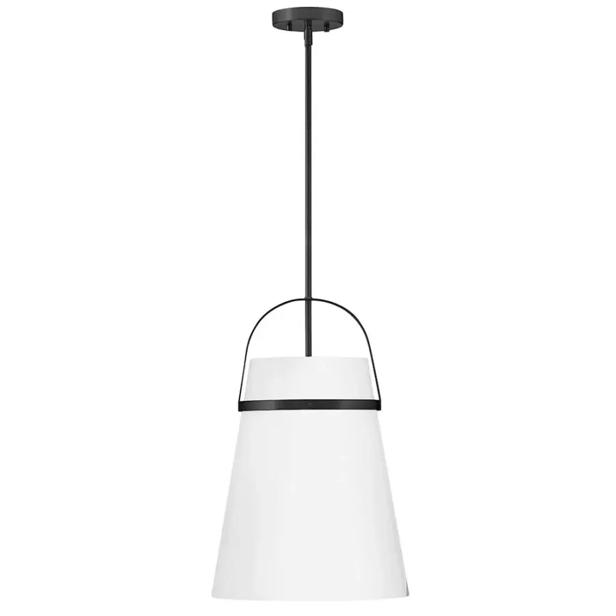 Tori Medium Pendant in Black - Image 7
