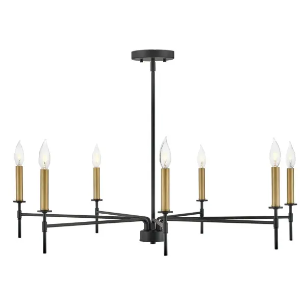 Hux Large Single Tier Chandelier - Image 1