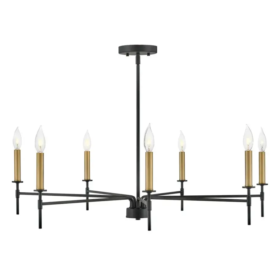 Hux Large Single Tier Chandelier - Image 1