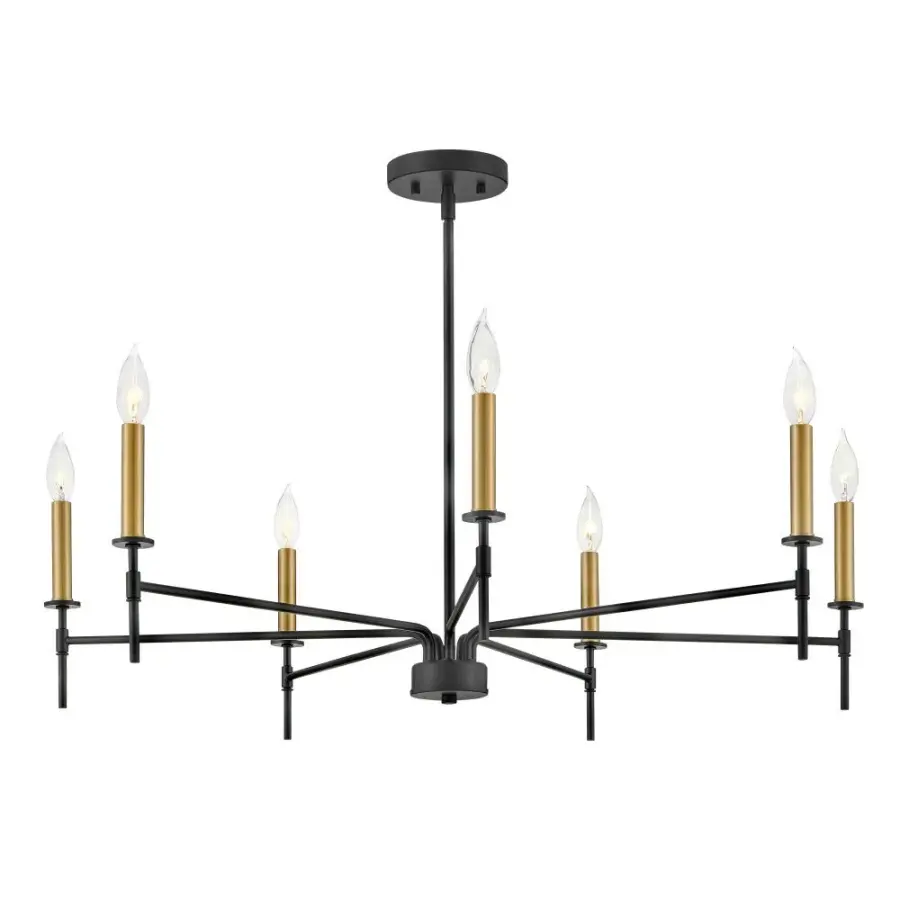 Hux Large Single Tier Chandelier - Image 3