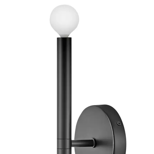 Millie Medium Two Light Tall Sconce in Black - Image 3