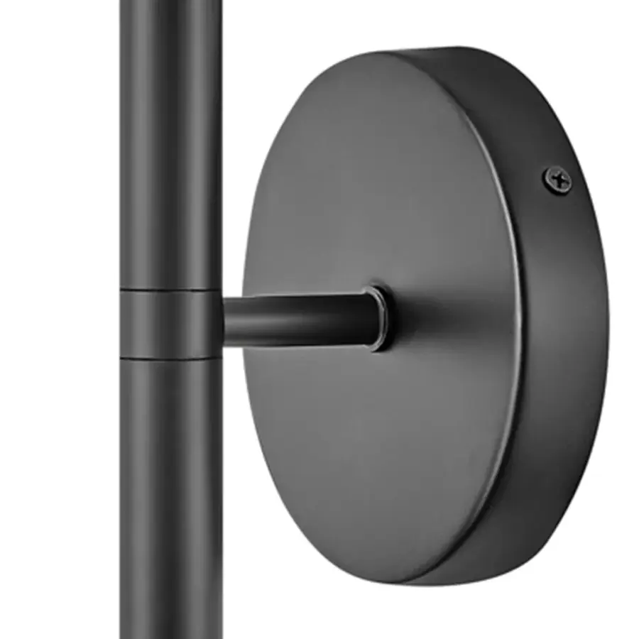 Millie Medium Two Light Tall Sconce in Black - Image 5