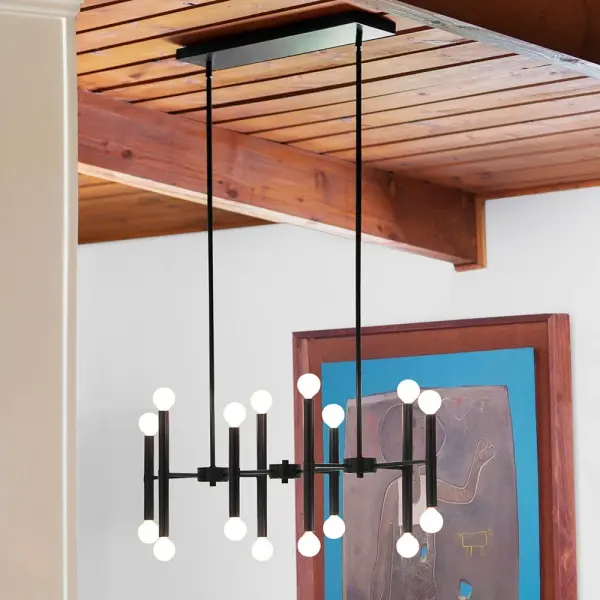 Millie Large Linear Chandelier - 16 Light - Image 6