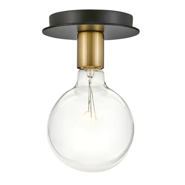 Bobbie Extra Small Flush Mount in Lacquered Brass - Image 2