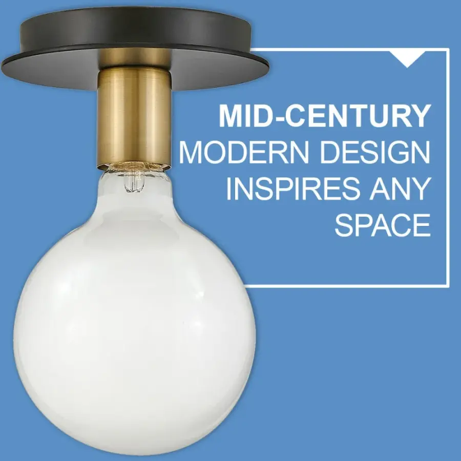 Bobbie Medium Three Light Semi-Flush Mount - Image 7